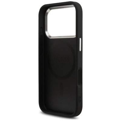 Guess 4G Triangle Logo MagSafe case for iPhone 17 Pro - black