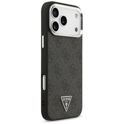 Guess 4G Triangle Logo MagSafe case for iPhone 17 Pro Max - black