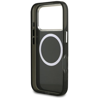 Karl Lagerfeld IML Karl Head Logo MagSafe Case for iPhone 17 Pro - Black