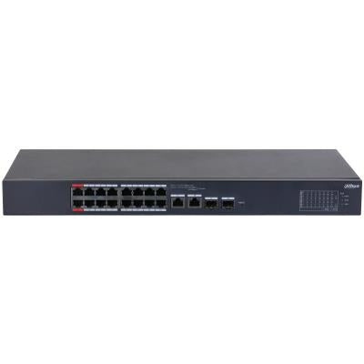 Switch DAHUA Type L2 Desktop/pedestal Rack PoE ports 16 CS4218-16ET-135