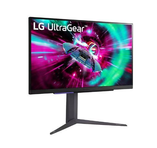 LCD Monitor LG 27GR93U-B 27" Gaming/4K Panel IPS 3840x2160 16:9 144Hz Matte 1 ms Pivot Height adjustable Tilt 27GR93U-B