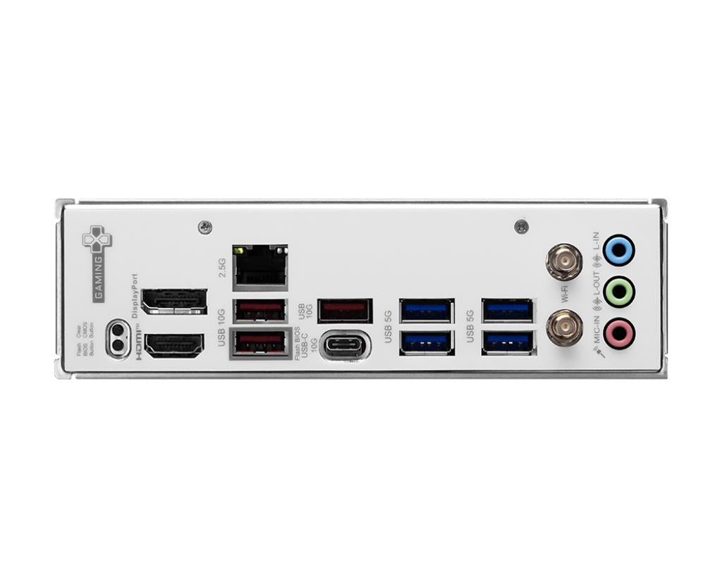 Mainboard MSI AMD B850 SAM5 Memory DDR5 Memory slots 4 B850MGAMINGPLUSWIFI6E
