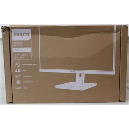 SALE OUT. PHILIPS Business Monitor  27B1N3800/00 IPS 27" 3840x2160/16:9/4ms/ HDMI DisplayPort USB Audio Out | Philips | 