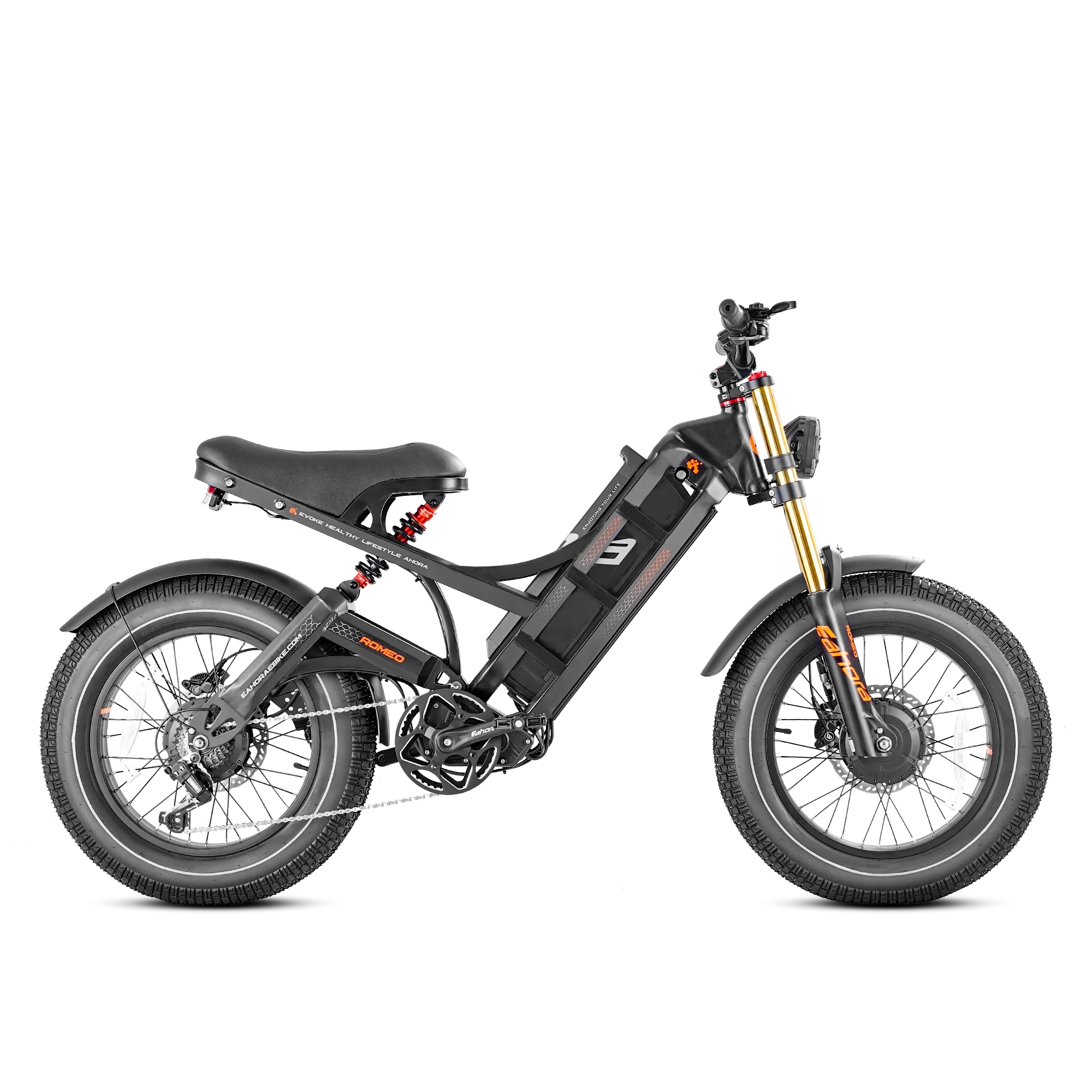 Eahora Romeo II E-Bike 20 zoll reifen 2500W (Dual Motor 2 x 1250W)