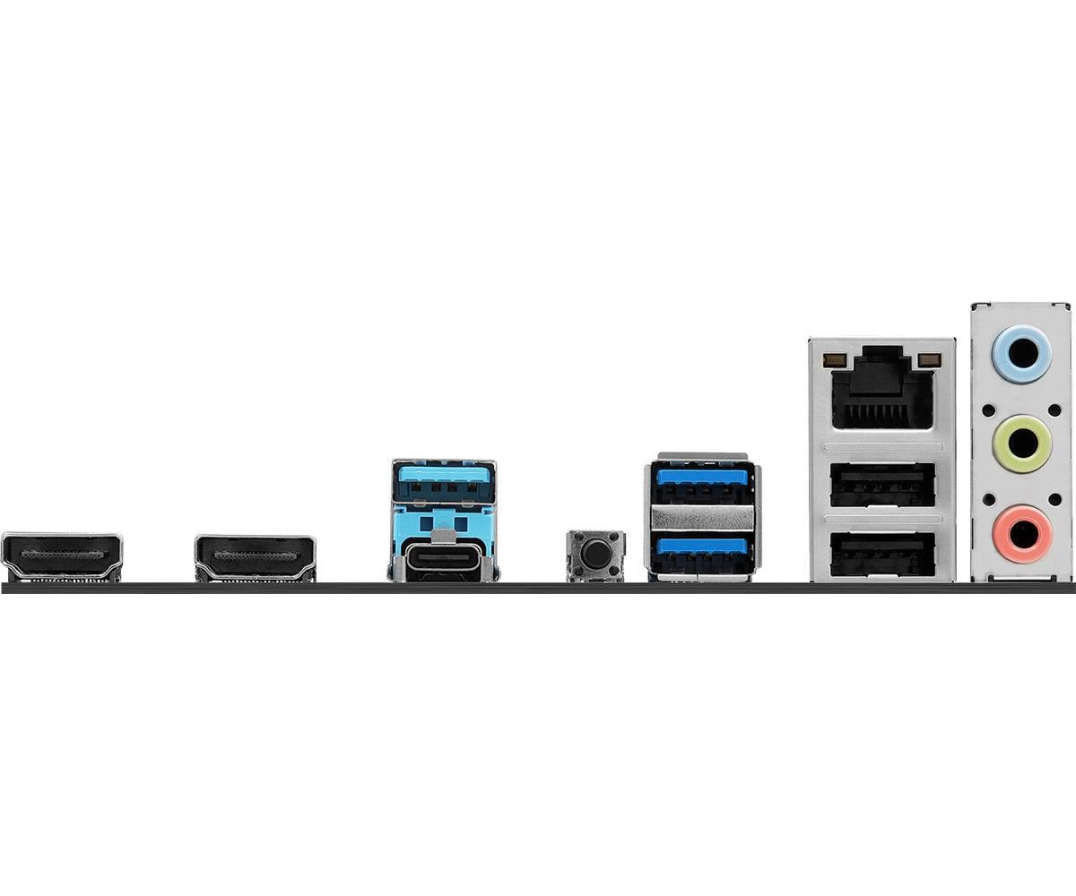 Mainboard ASROCK Intel B860 Express LGA1851 Micro-ATX Memory DDR5 Memory slots 2 B860M-H2