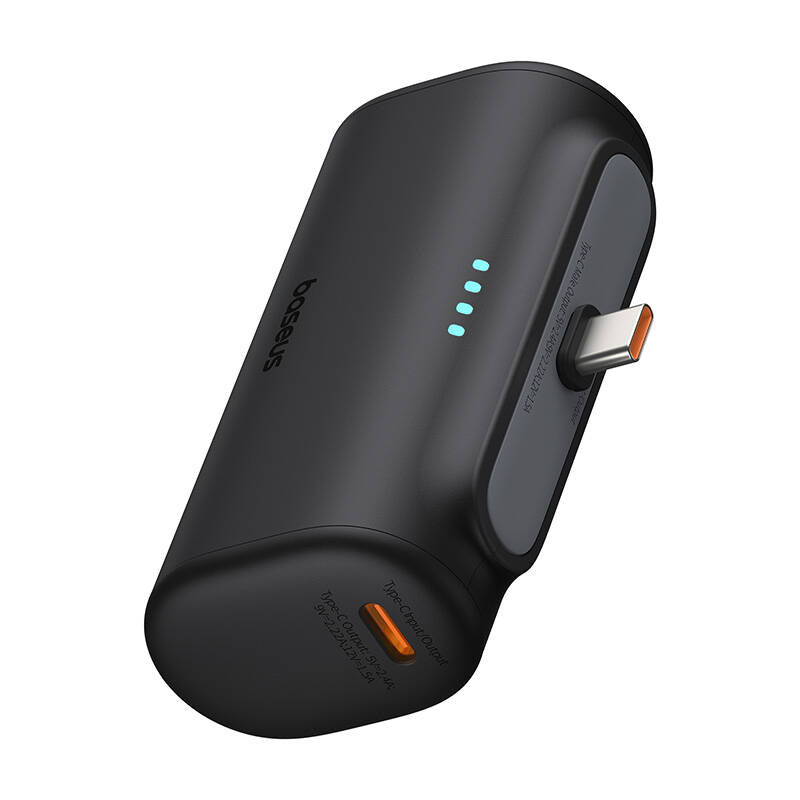 Powerbank Baseus Compact 5000mAh, 20W, USB-C (black) - Image 3