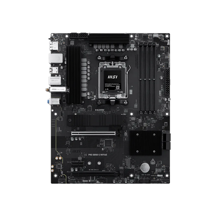 PRO B850-S WIFI6E | MSI Processor family AMD | Processor socket AM5 | DDR5 | Supported hard disk drive interfaces SATA, 