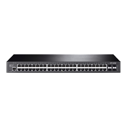 TP-LINK | Switch | T2600G-52TS | Managed L2 | Rackmountable | Gigabit Ethernet (copper) ports quantity 48 | SFP ports qu