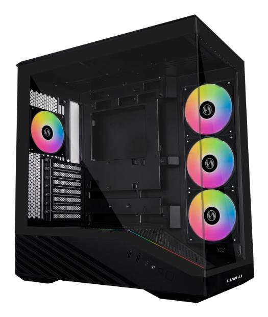 Case LIAN LI ATX/micro ATX/Mini-ITX/EATX Black Midi Tower PC G99.V100RX.01