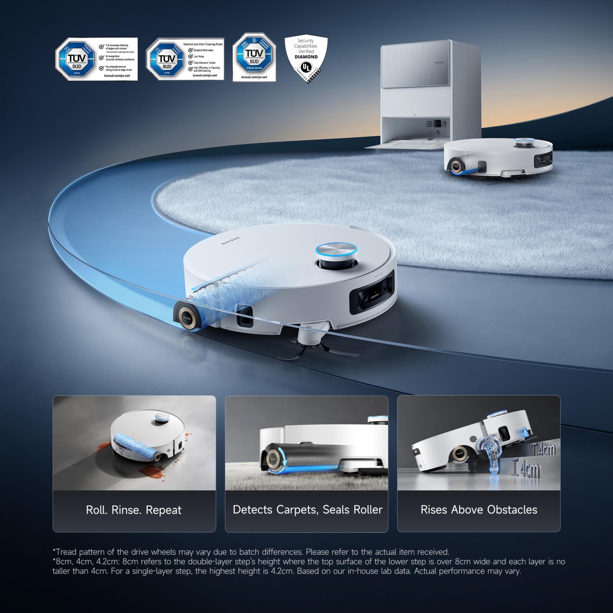 DREAME RLH71DE-1-WH Vacuum