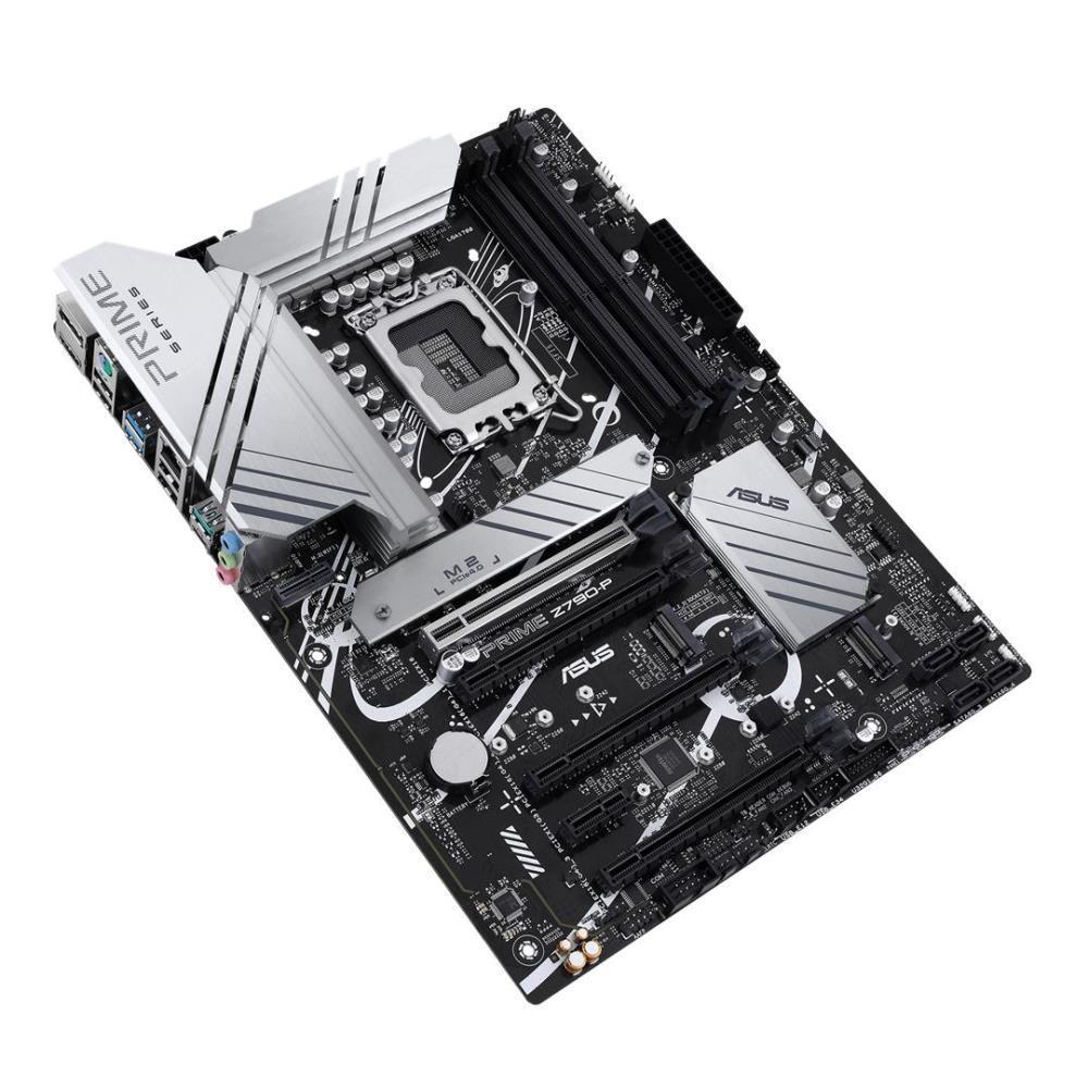 Mainboard ASUS Intel Z790 LGA1700 ATX Memory DDR5 Memory slots 4 1xPCI-Express 3.0 1x 3xPCI-Express 4.0 16x 1xPCI-Express 5.0 16x 3xM.2 1xHDMI 1xDisplayPort 4xUSB 2.0 3xUSB 3.2 1xUSB-C 1xPS/2 1xRJ45 3xAudio port PRIMEZ790-P