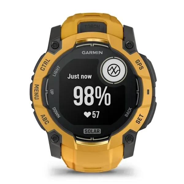 SMARTWATCH INSTINCT 3 SOLAR/SUNBURST 010-02935-02 GARMIN