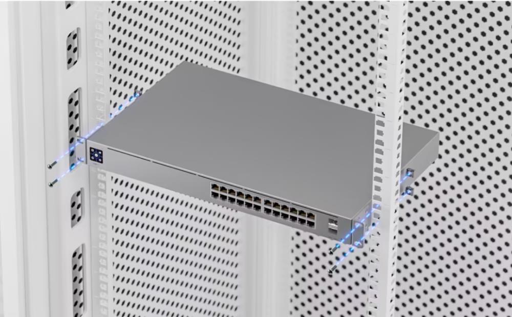 Switch UBIQUITI USW-Pro-24-PoE Type L3 Desktop/pedestal Rack 24x10Base-T / 100Base-TX / 1000Base-T 2xSFP+ PoE ports 24 PoE+ ports 16 400 Watts USW-PRO-24-POE