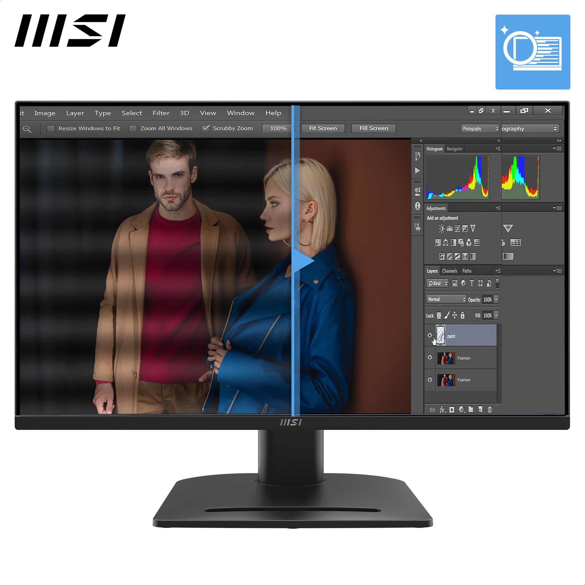 MSI PRO MP275QPG Monitors