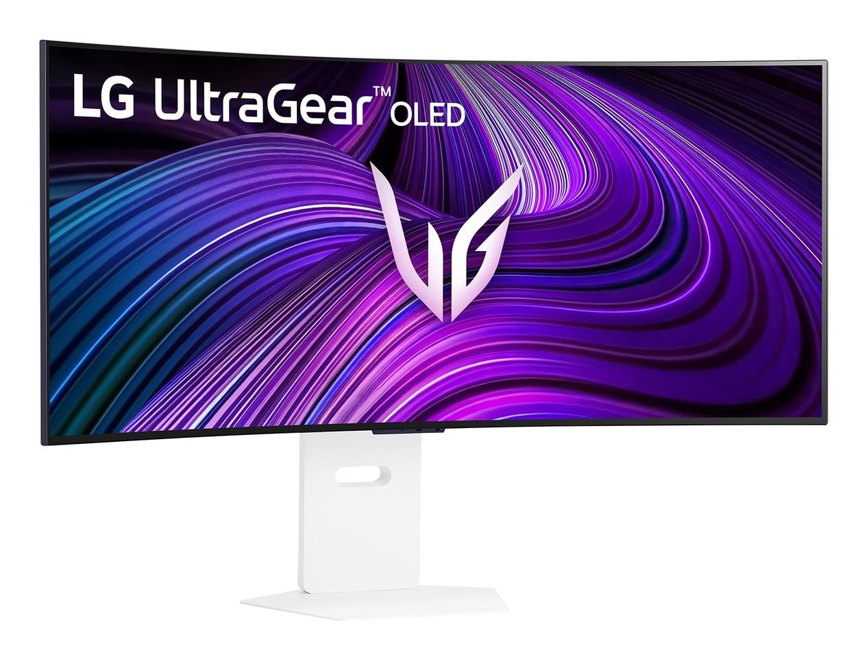 Monitor LG 39GX90SA-W 39" Gaming/Curved/21 : 9 Swivel Height adjustable Tilt Matte Panel OLED 3440x1440 21:9 240Hz 0.03 ms Speakers Colour White 39GX90SA-W
