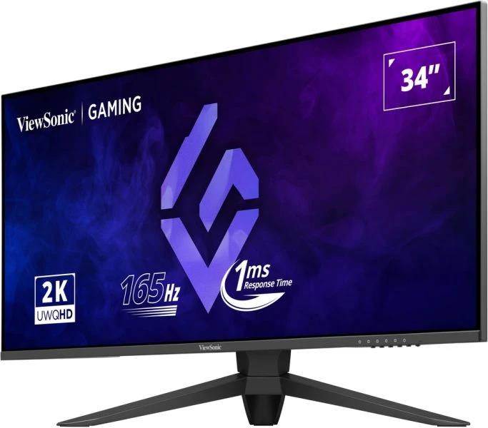 LCD Monitor VIEWSONIC 34" Gaming/21 : 9 Panel VA 3440x1440 21:9 165 Hz Matte 1 ms Swivel Height adjustable Tilt Colour Black VX3480-2K-PRO