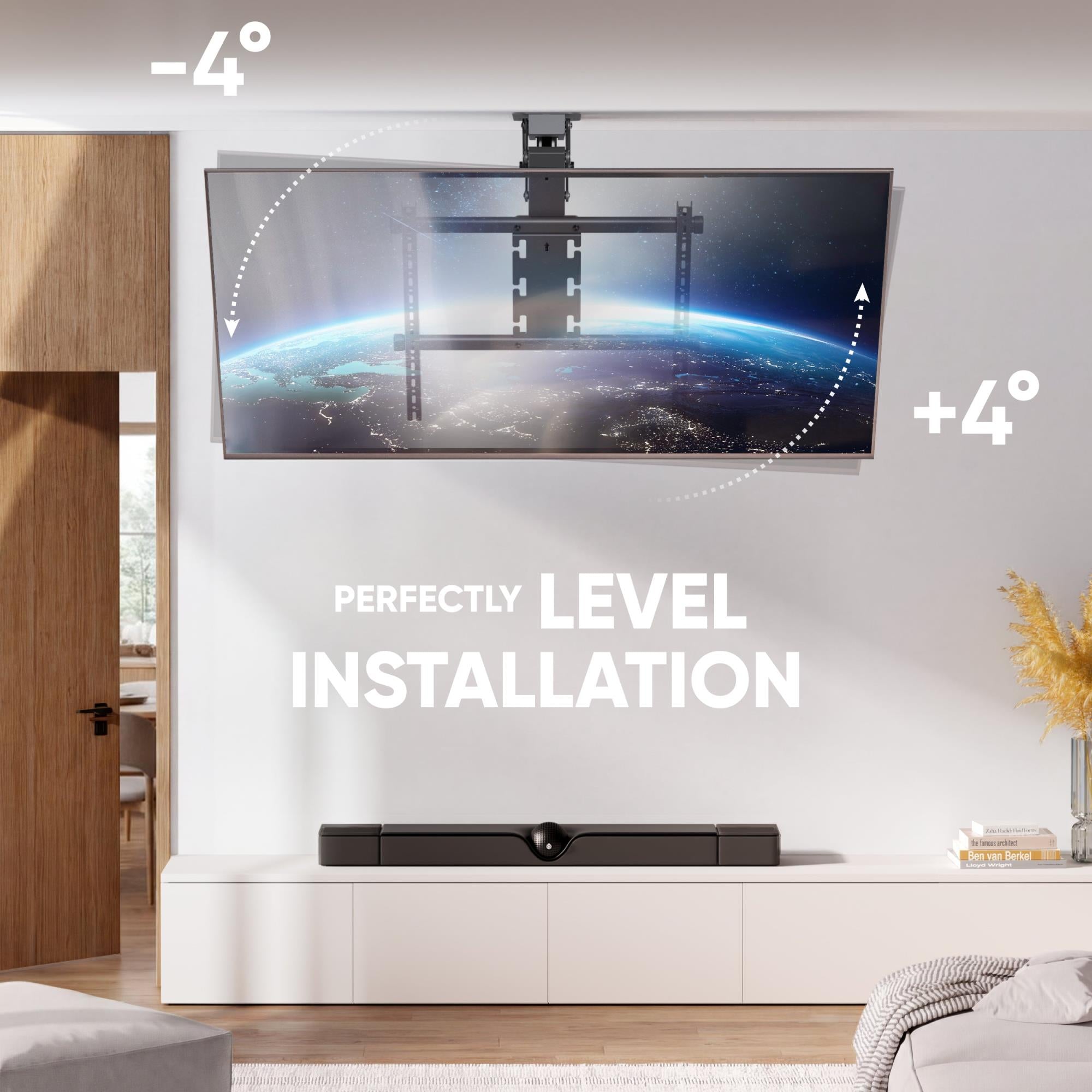TV SET ACC CEILING MOUNT/50-75" BLACK N3LE-B ONKRON