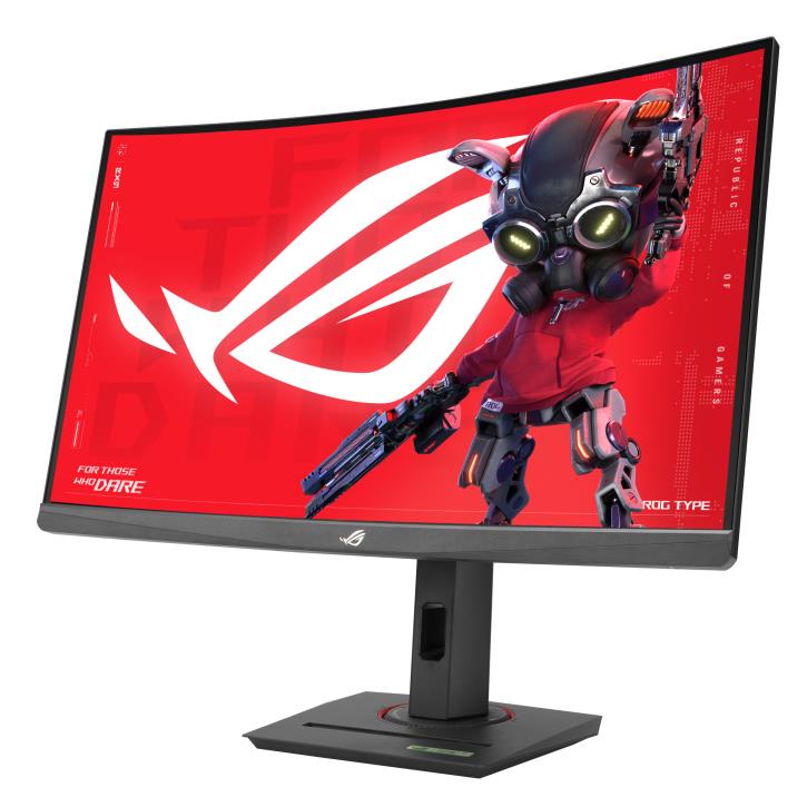 LCD Monitor ASUS ROG Strix XG27WCS 27" Gaming/Curved Panel VA 2560x1440 16:9 180Hz 1 ms Swivel Pivot Height adjustable Tilt 90LM09P1-B01370