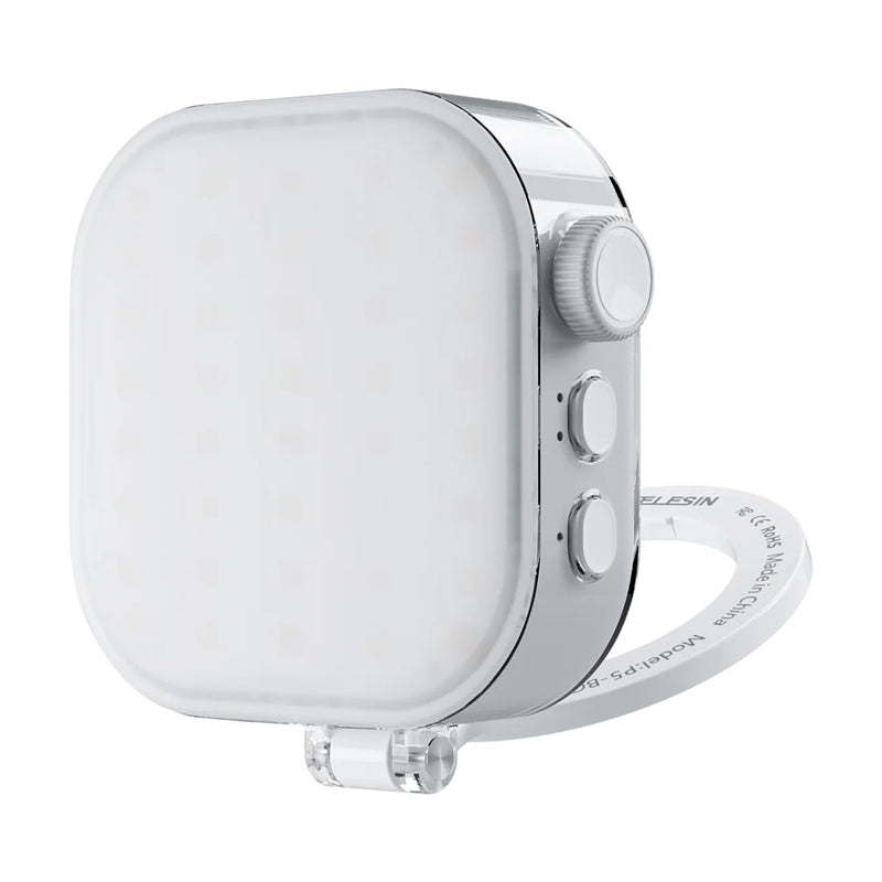 Ice Cube Telesin selfie light with phone holder - Image 1