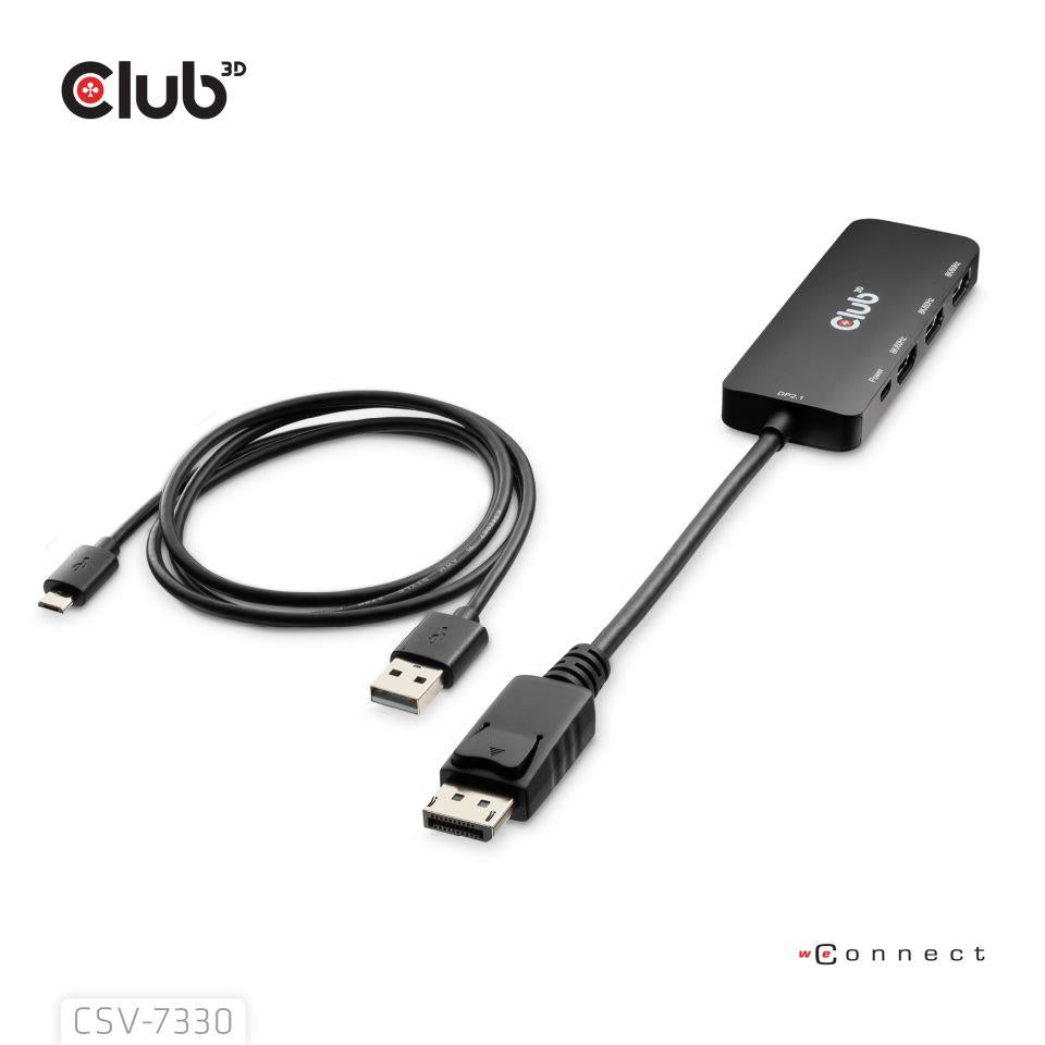 I/O ADAPTER DP TO HDMI TRIPLE/CSV-7330 CLUB3D