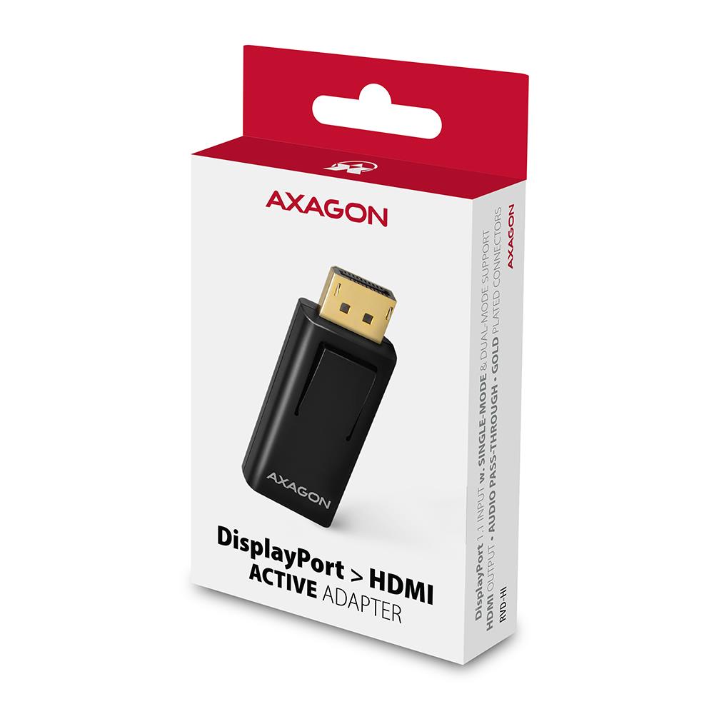 I/O ADAPTER DP TO HDMI/RVD-HI AXAGON