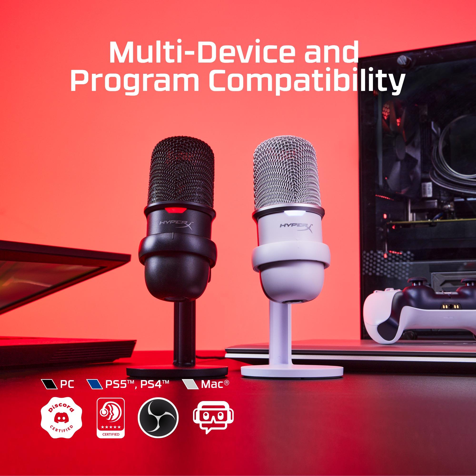 MICROPHONE HYPERX SOLOCAST/HMIS1X-XX-BK/G HYPERX