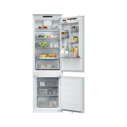 Candy Refrigerator | ECNBQL3518EV | Energy efficiency class E | Built-in | Combi | Height 177.3 cm | Fridge net capacity