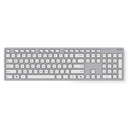 Asus W5000 | Keyboard and Mouse Set | Wireless | Russian | White