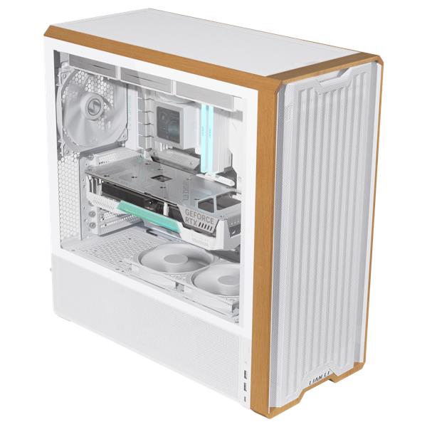 Case LIAN LI LANCOOL 217 MidiTower Case product features Transparent panel Not included Colour White G99.LAN217W.00