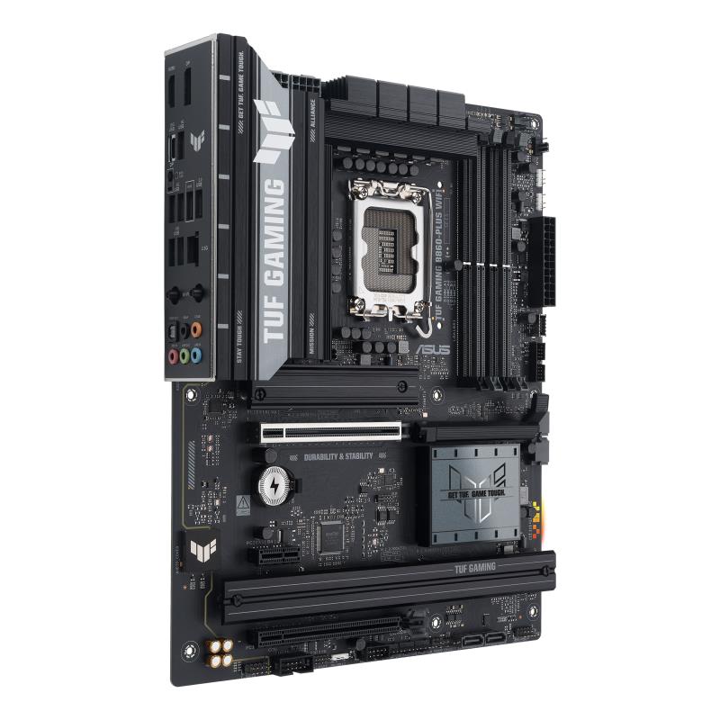 Mainboard ASUS Intel B860 Express LGA1851 ATX Memory DDR5 Memory slots 4 1xPCI-Express 4.0 1x 1xPCI-Express 4.0 16x 1xPCI-Express 5.0 16x 3xM.2 1xHDMI 1xDisplayPort 2xUSB 2.0 3xUSB 3.0 2xUSB 3.2 1xUSB-C 1xOptical S/PDIF 1xRJ45 5xAudio port