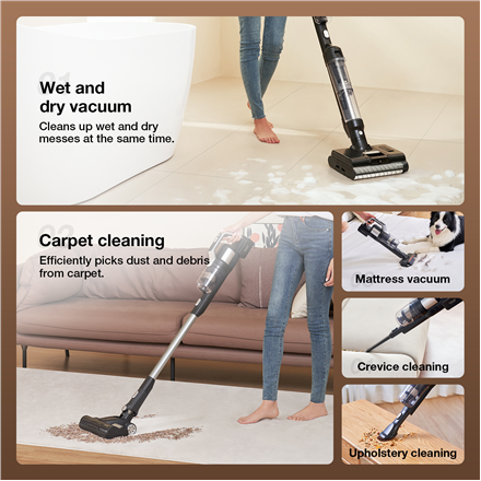 Jimmy Vacuum cleaner and washer | PW11 Pro Max-B | Cordless operating | Washing function | 460 W | 21.6 V | Operating ti