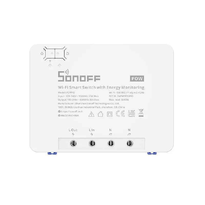 Sonoff POWR3 smart WiFi switch with current measurement function - Image 3