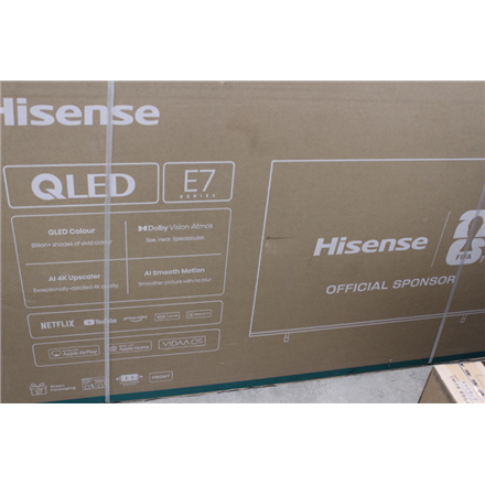 SALE OUT. Hisense 65E7Q 65" (164 cm) UHD QLED Smart TV | SALE OUT. Hisense UHD QLED Smart TV | 65E7Q | 65" | Smart TV | 