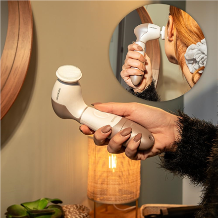 Cecotec Facial cleansing brush | FaceCare TotalClean | Facial brush | White