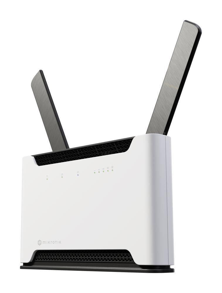 Wireless Router MIKROTIK Wi-Fi 6 IEEE 802.11a/b/g IEEE 802.11n IEEE 802.11ac IEEE 802.11ax USB 2.0 4x10/100/1000M 1x2.5GbE S53UG+5HAXD2HAXD-TC&EG18