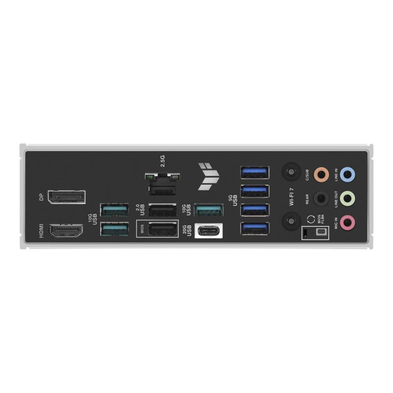 Mainboard ASUS AMD B850 SAM5 ATX Memory DDR5 Memory slots 4 2xPCI-Express 4.0 1x 1xPCI-Express 4.0 16x 1xPCI-Express 5.0 16x 3xM.2 1xHDMI 1xDisplayPort 2xUSB 2.0 4xUSB 3.1 3xUSB 3.2 1xUSB-C 1xRJ45 5xAudio port TUFGAMINGB850-PLUSWIFI
