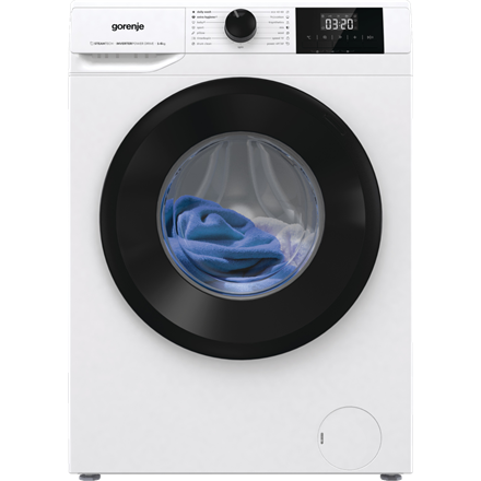 Gorenje | Washing Machine | W3NGPI62SBS | Energy efficiency class B | Front loading | Washing capacity 6 kg | 1200 RPM |