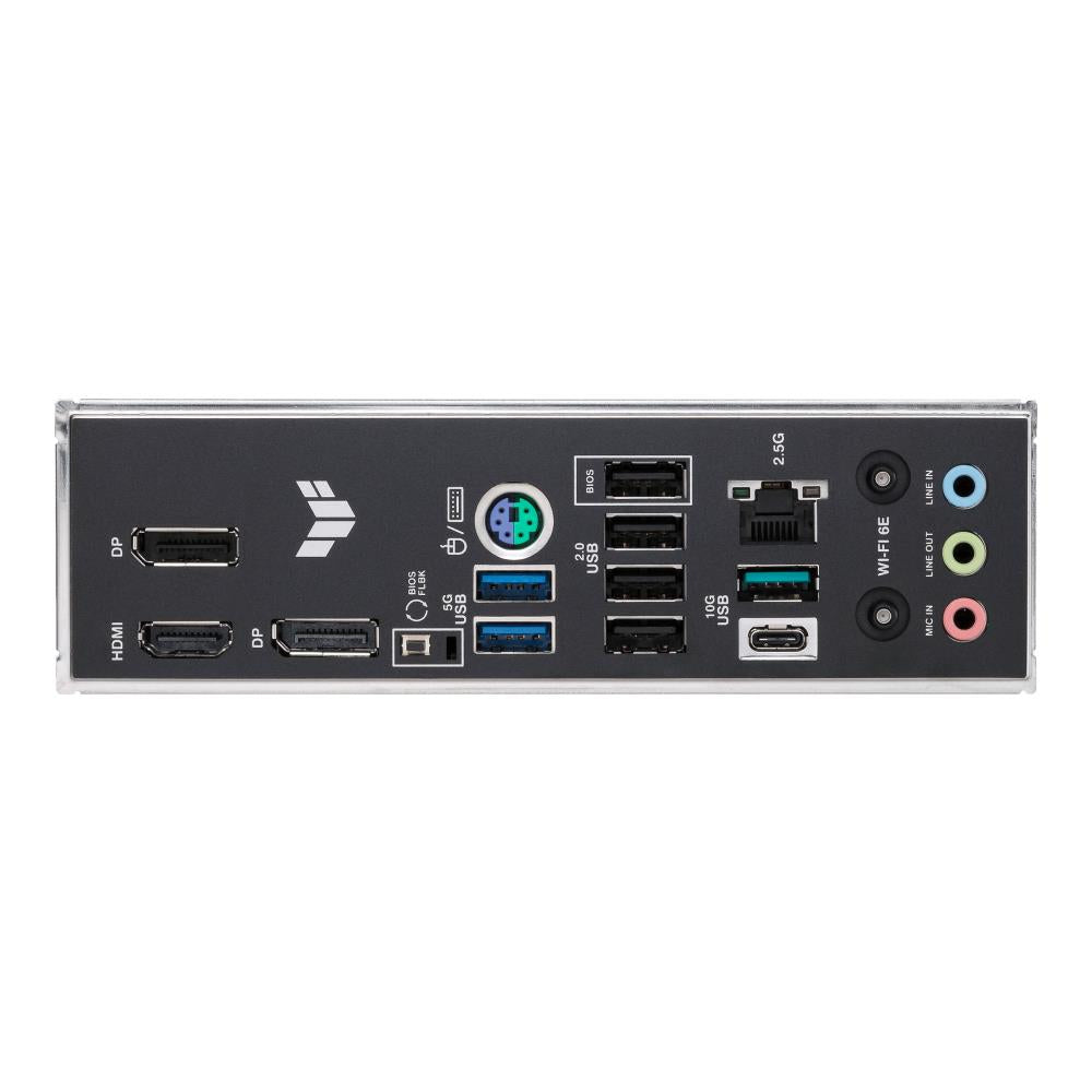 Mainboard ASUS AMD B850 SAM5 Micro-ATX Memory DDR5 Memory slots 4 1xPCI-Express 4.0 1x 1xPCI-Express 4.0 16x 1xPCI-Express 5.0 16x 3xM.2 1xHDMI 2xDisplayPort 4xUSB 2.0 2xUSB 3.2 2xUSB-C 1xPS/2 1xRJ45 3xAudio port TUFGAMINGB850M-EWIFI