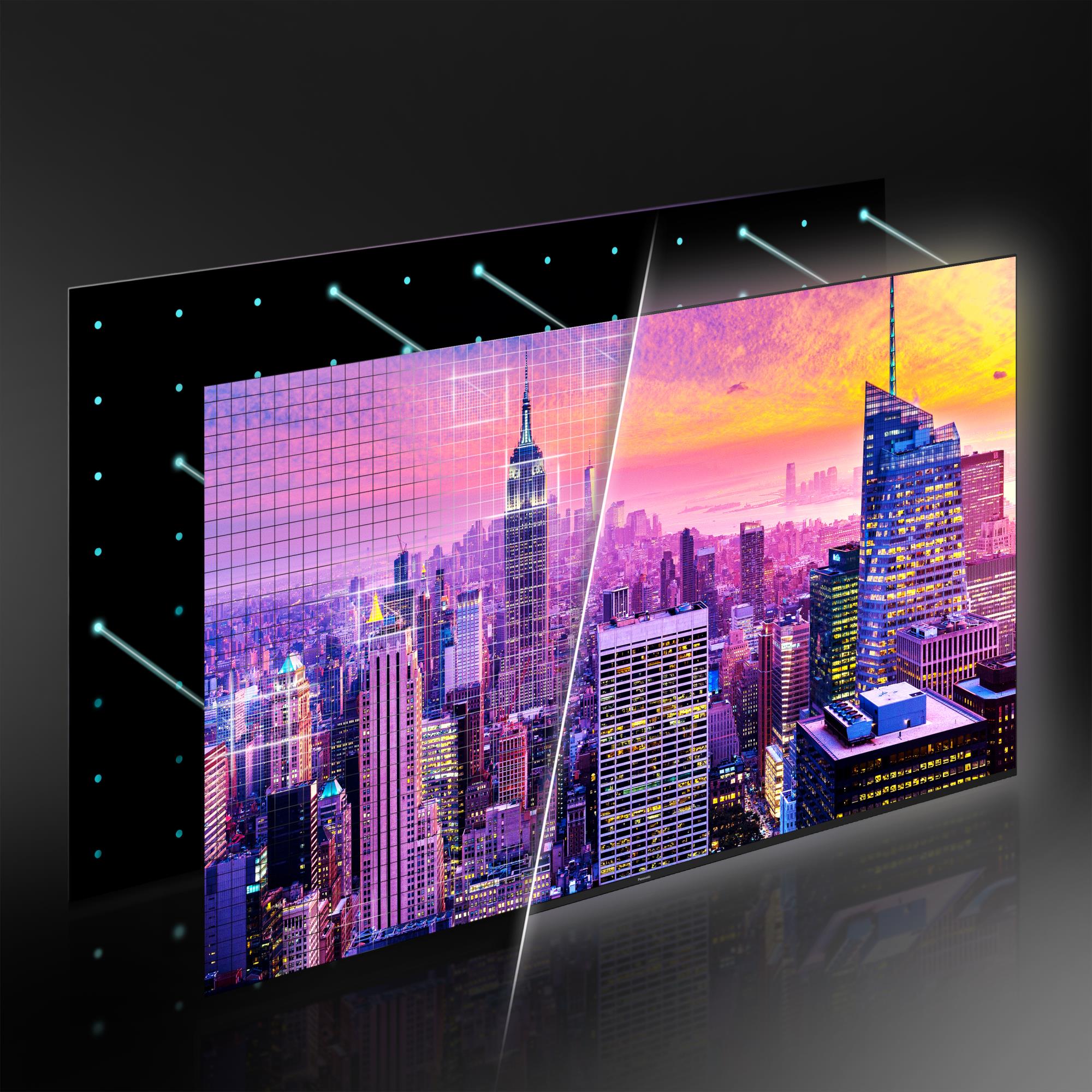 TV Set PANASONIC 55" 4K/Smart 3840x2160 Wireless LAN Bluetooth Google TV TV-55W90AEG