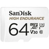 SANDISK MAX ENDURANCE microSDXC 64GB + SD Adapter 30,000 Hours