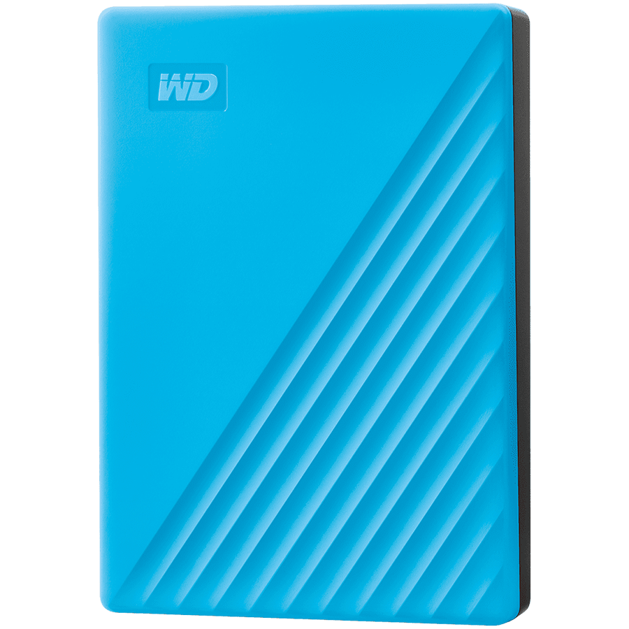 HDD External WD My Passport (4TB, USB 3.2) Blue — WESTERN DIGITAL