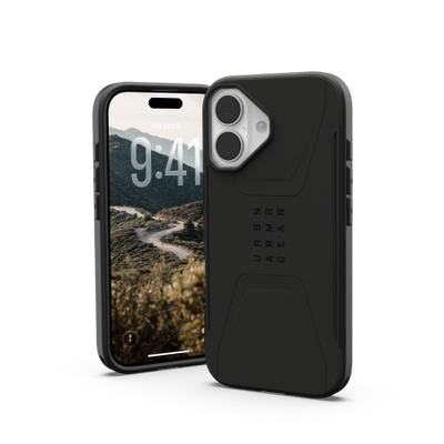 UAG Civilian MagSafe case for iPhone 17 - black