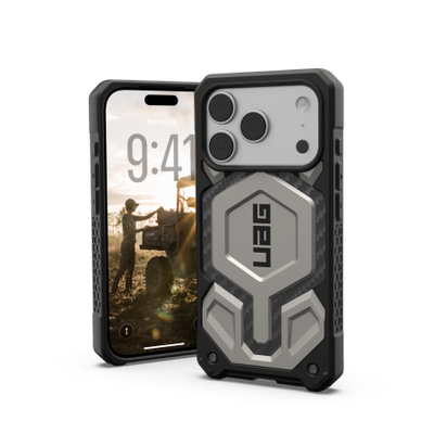 UAG Monarch Pro MagSafe case for iPhone 17 Pro - titanium