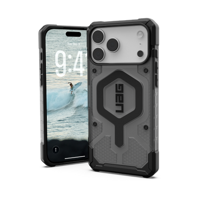UAG Pathfinder Clear MagSafe Case for iPhone 17 Pro Max - Gray/Black