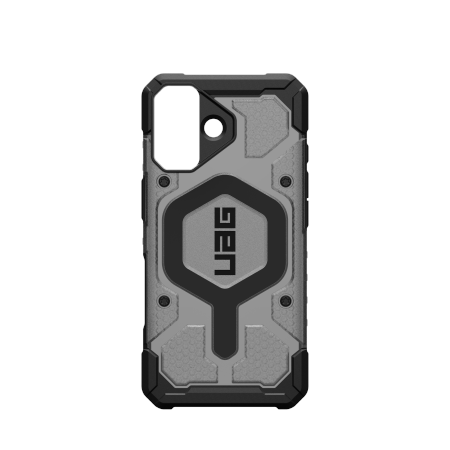 UAG Pathfinder Clear MagSafe Case for iPhone 17 - Black and Gray