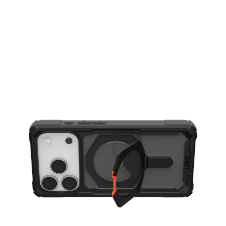 UAG Plasma XTE MagSafe Case for iPhone 17 Pro - Black and Orange