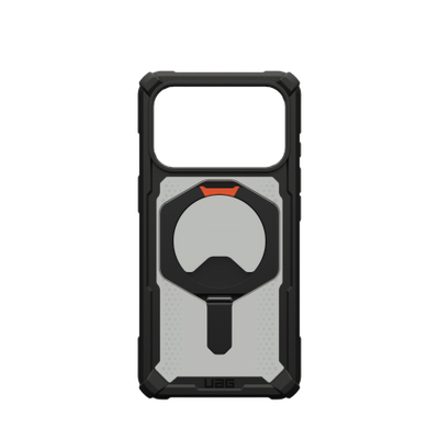 UAG Plasma XTE MagSafe Case for iPhone 17 Pro - Black and Orange