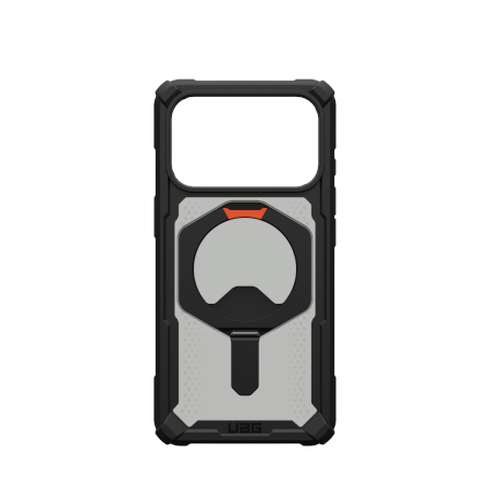 UAG Plasma XTE MagSafe Case for iPhone 17 Pro - Black and Orange