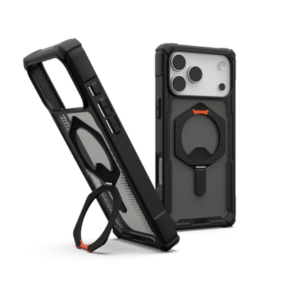 UAG Plasma XTE MagSafe Case for iPhone 17 Pro Max - Black and Orange