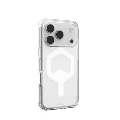 UAG Plyo MagSafe Case for iPhone 17 Pro - Clear and White